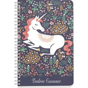 Floral Unicorn Custom Journal