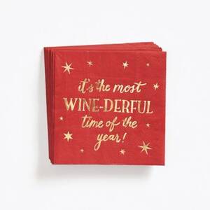 Its the Most Winederful Time of the Year Napkin
