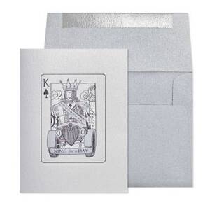 King For A Day Birthday Card
