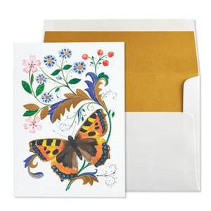 Watercolor Butterfly Greeting Card