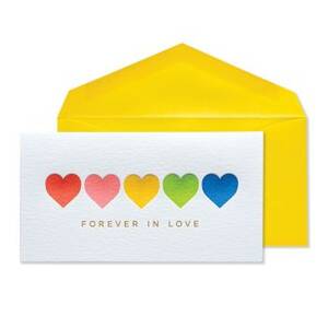 Rainbow Forever In Love Card