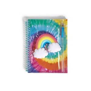 Squishy Rainbow Spiral Journal