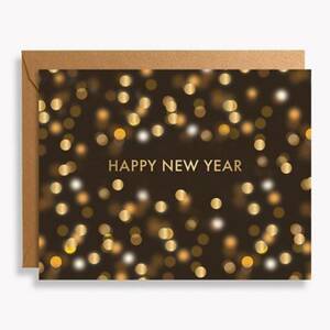 Twinkle Lights New Year Card Set