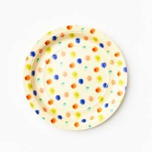 Watercolor Dot Small Plates