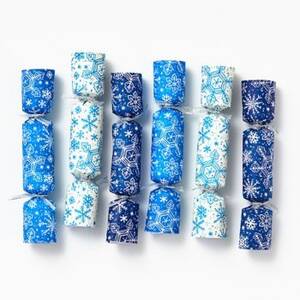 Watercolor Snowflake Party Crackers