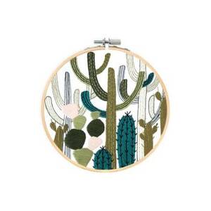 Cactus Garden Embroidery Kit