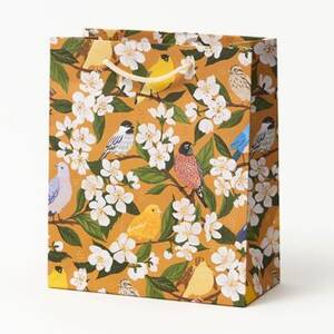 Songbirds and Blossoms Medium Gift Bag