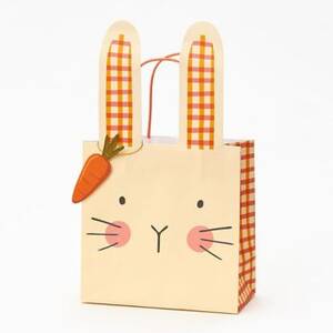 Bunny with Carrot Tag Medium Gift Bag