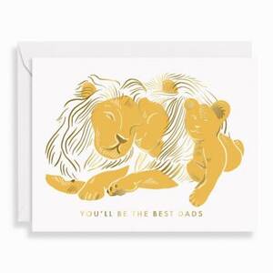 Lions Best Dads Card