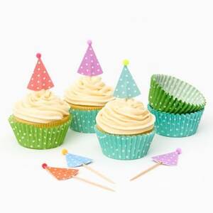 Party Hat Cupcake Kit