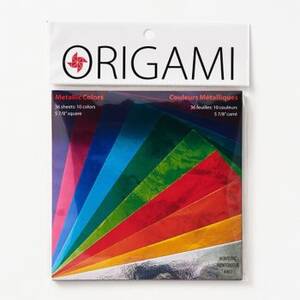 Colorful Metallic Origami Pack