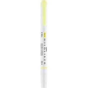 Zebra Mildliner Yellow Pen