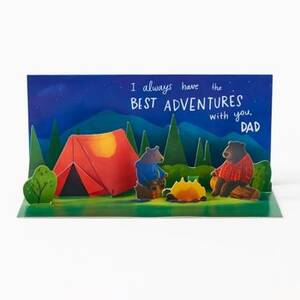 Camping Adventures Father's Day Card
