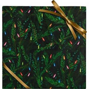 String Lights Wrapping Paper