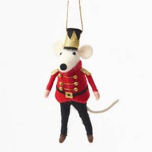 Soldier Mouse Ornament
