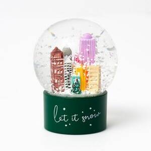 Mini Cityscape Snow Globe