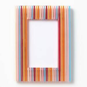 Striped Acrylic Frame