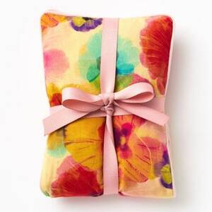 Sunset Poppy Weighted Pillow