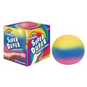 Super Rainbow Squish Ball