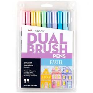 Tombow Dual Brush Pastel Pens