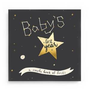 Golden Stargazer Baby Book