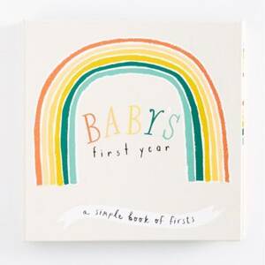Rainbow Baby's First Year Book