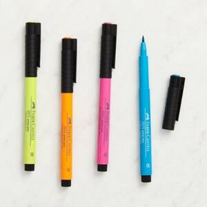 Faber-Castell Lettering Bright Brush Pens