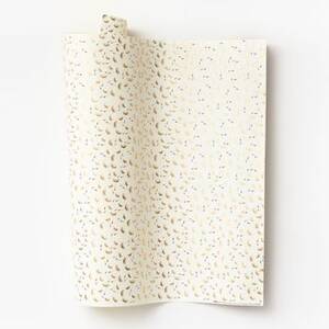 Dandelions Gold Handmade Paper