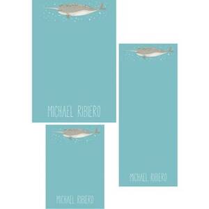 Narwhal Mixed Personalized Note Pads