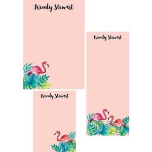 Flamingo Mixed Personalized Note Pads
