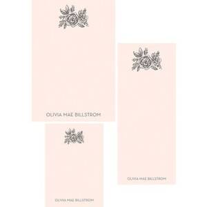 Floral Mixed Personalized Note Pads