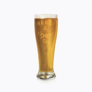 Merry and Beer Glass