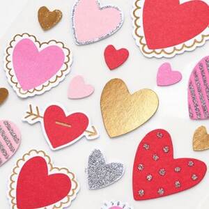 Assorted Heart Stickers