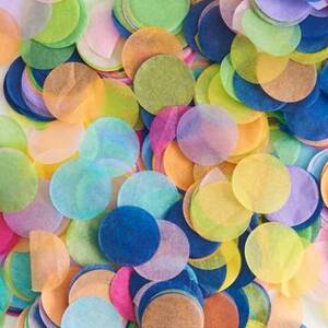 Multi-Color Tissue Paper Confetti
