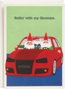Rollin' With My Gnomies Holiday Card