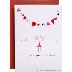 I Love You This Much Valentine Card