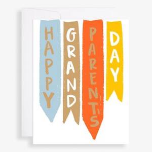 Bright Banners Grandparent's Day Card