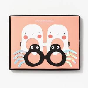 Ghost & Spider Halloween Paper Glasses