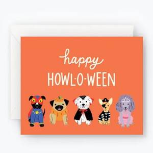 Happy Howl-o-ween Card