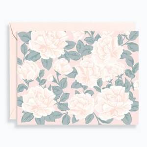 Blush Floral Stationery Set