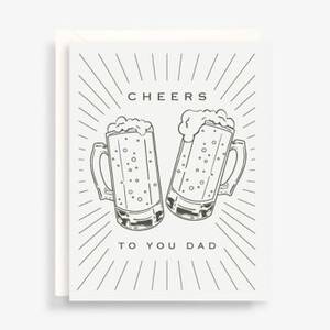 Cheers To You Father's Day Card
