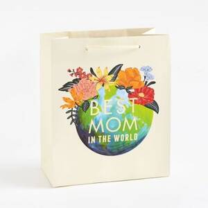 Best Mom In The World Medium Gift Bag