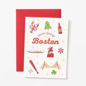 Greetings from Boston Holiday Card