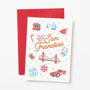 Greetings from San Francisco Holiday Card