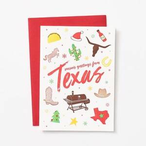 Greetings from Texas Holiday Card