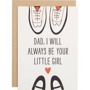 Dad's Little Girl Father's Day Card
