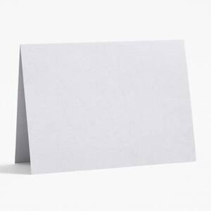 A6 Luxe Grey Folded Cards