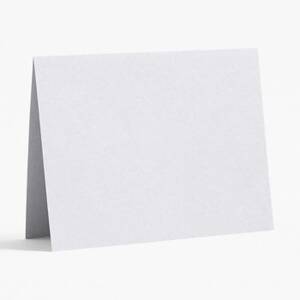 A2 Luxe Grey Folded Cards