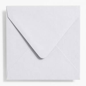 5.75" Square Luxe Grey Envelopes