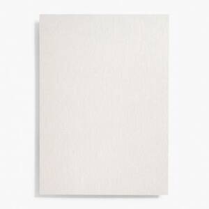 4 Bar Shimmer Silver Note Cards